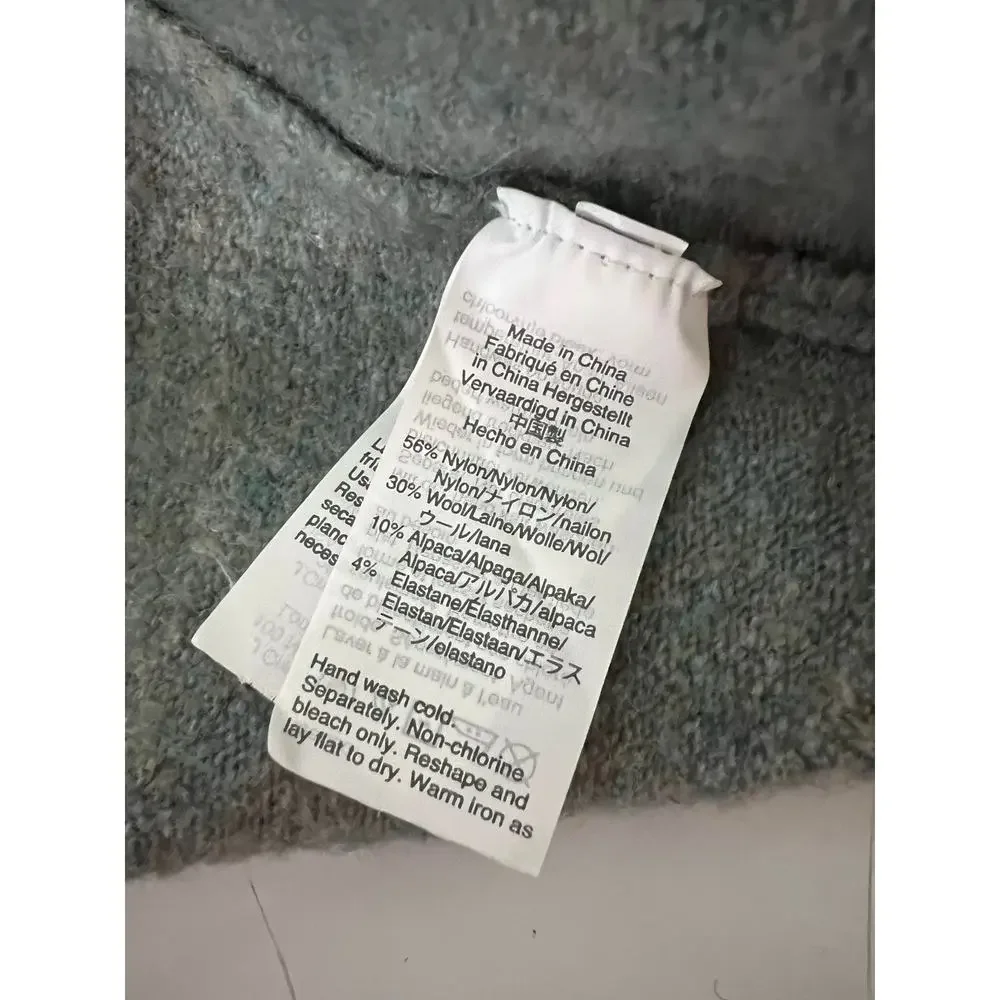 Madewell Edgewater Bubble-Sleeve Cardigan Sweater casual neutral scandi girl - Picture 10 of 11